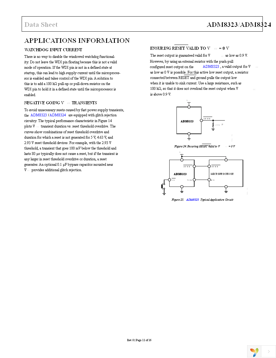 ADM8323WCC29ARJZR7 Page 11