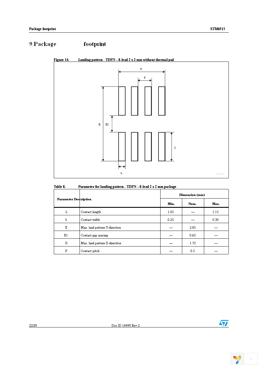 STM6513REIEDG6F Page 22