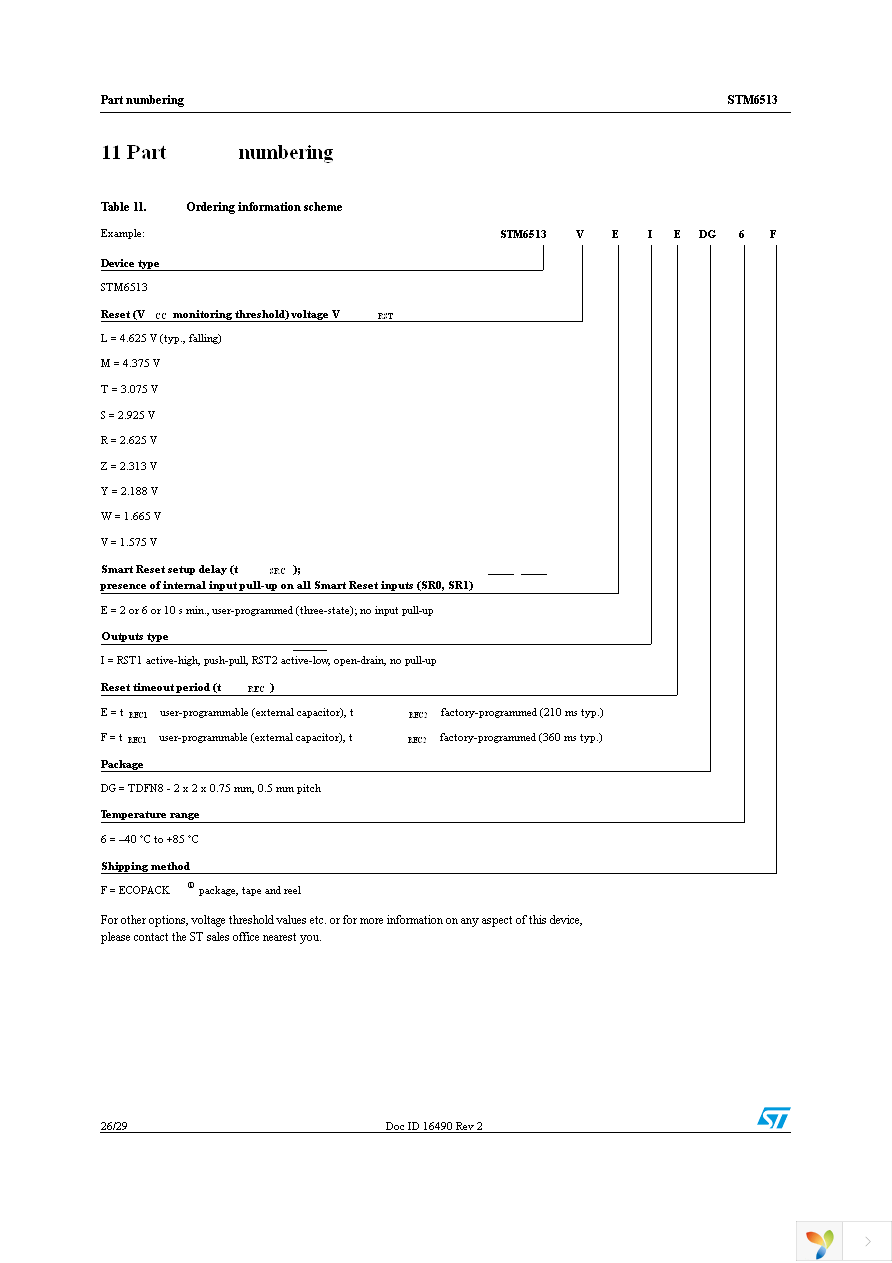 STM6513REIEDG6F Page 26