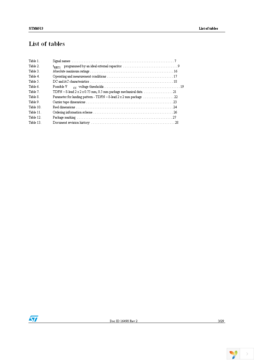 STM6513REIEDG6F Page 3