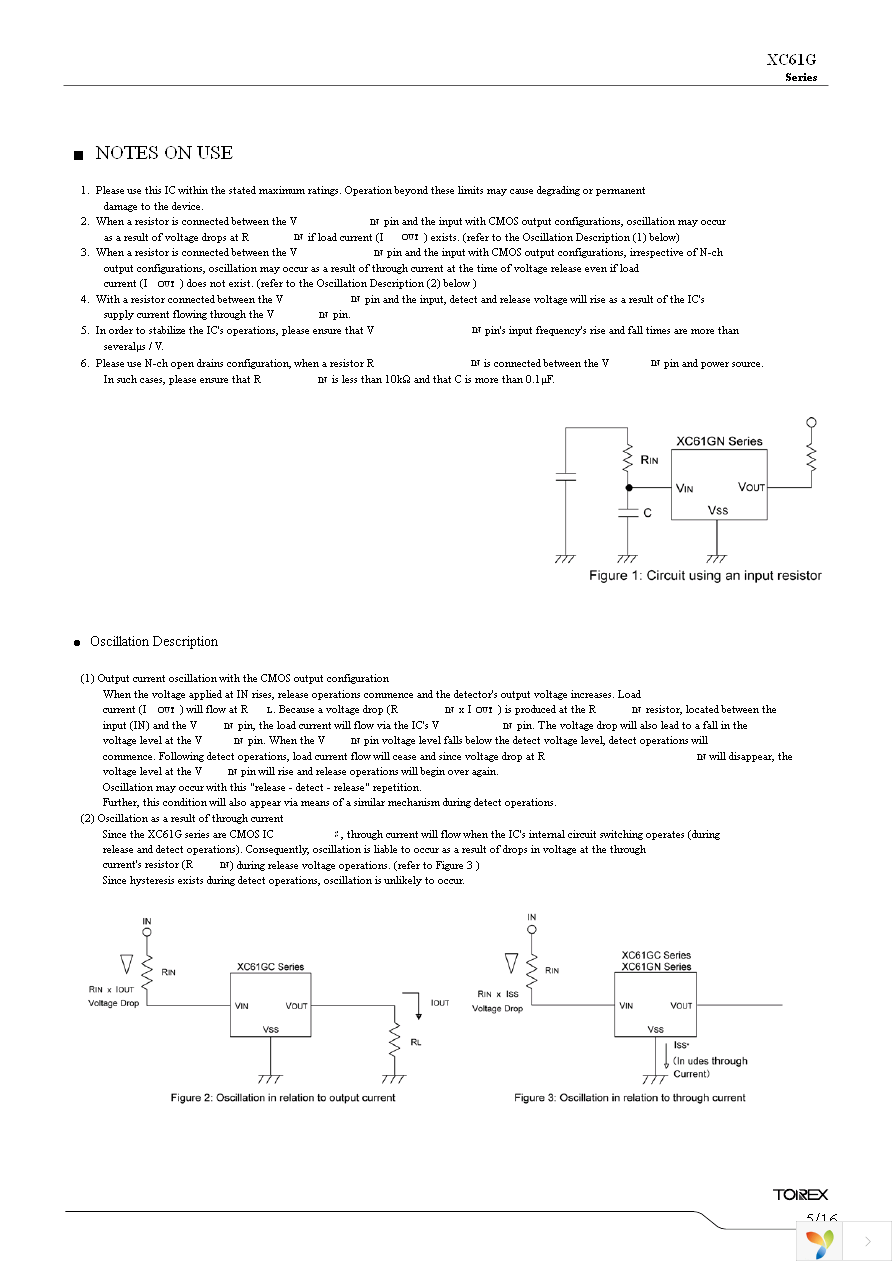 XC61GC3002HR-G Page 5