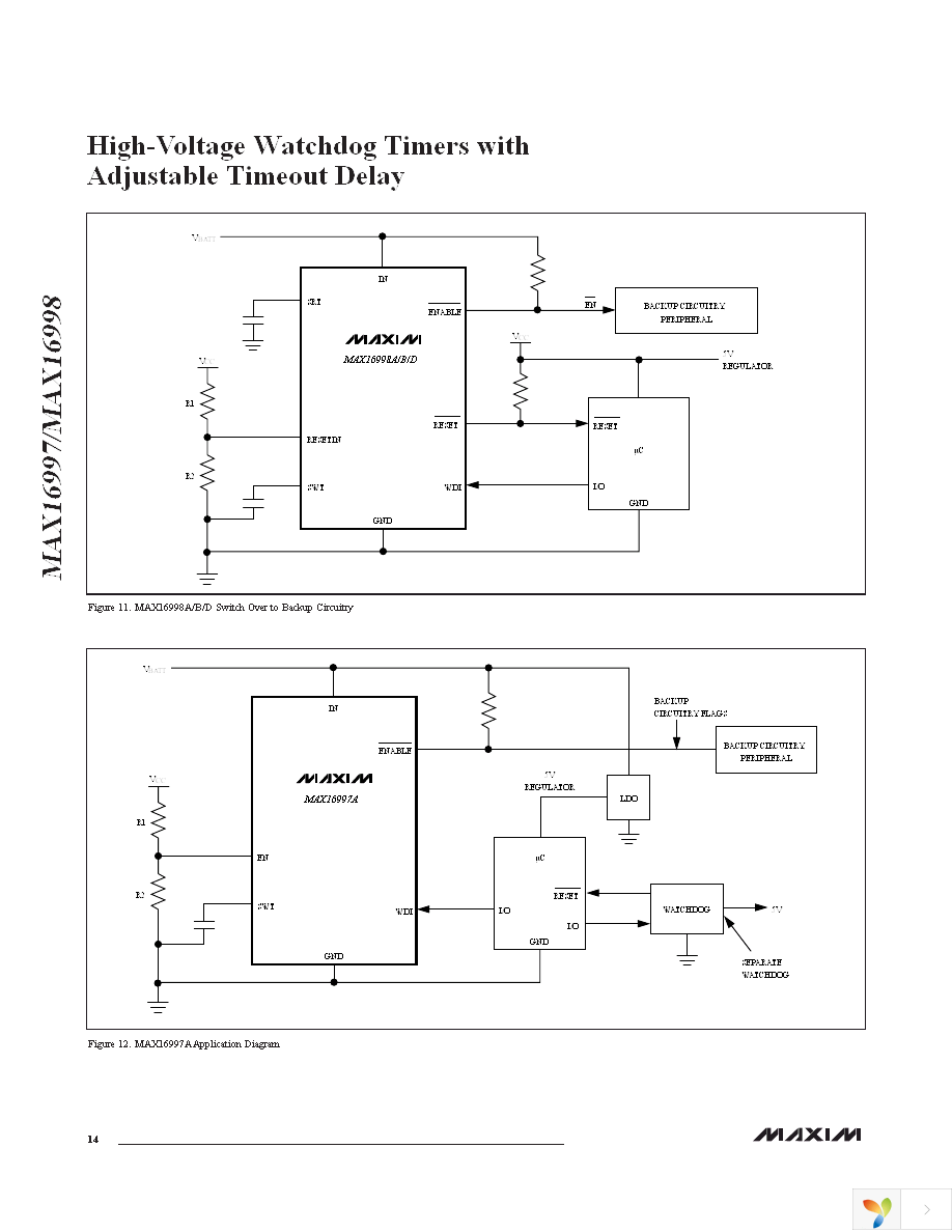 MAX16998AAUA+ Page 14