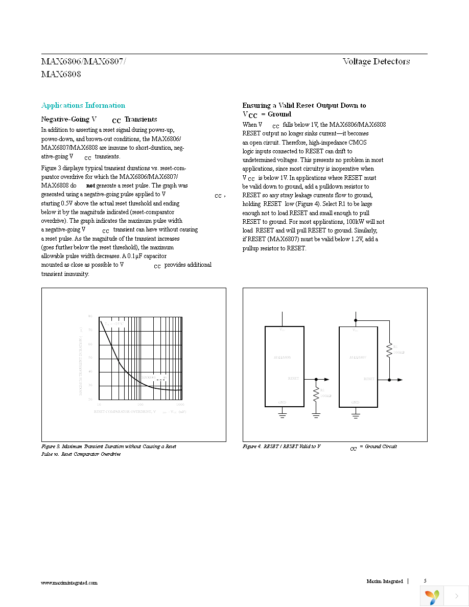 MAX6808UR46+T Page 5