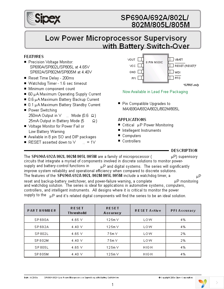 SP690AEN-L Page 1