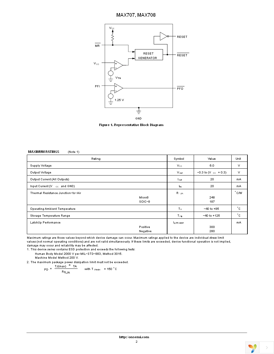 MAX708SESA-TG Page 2