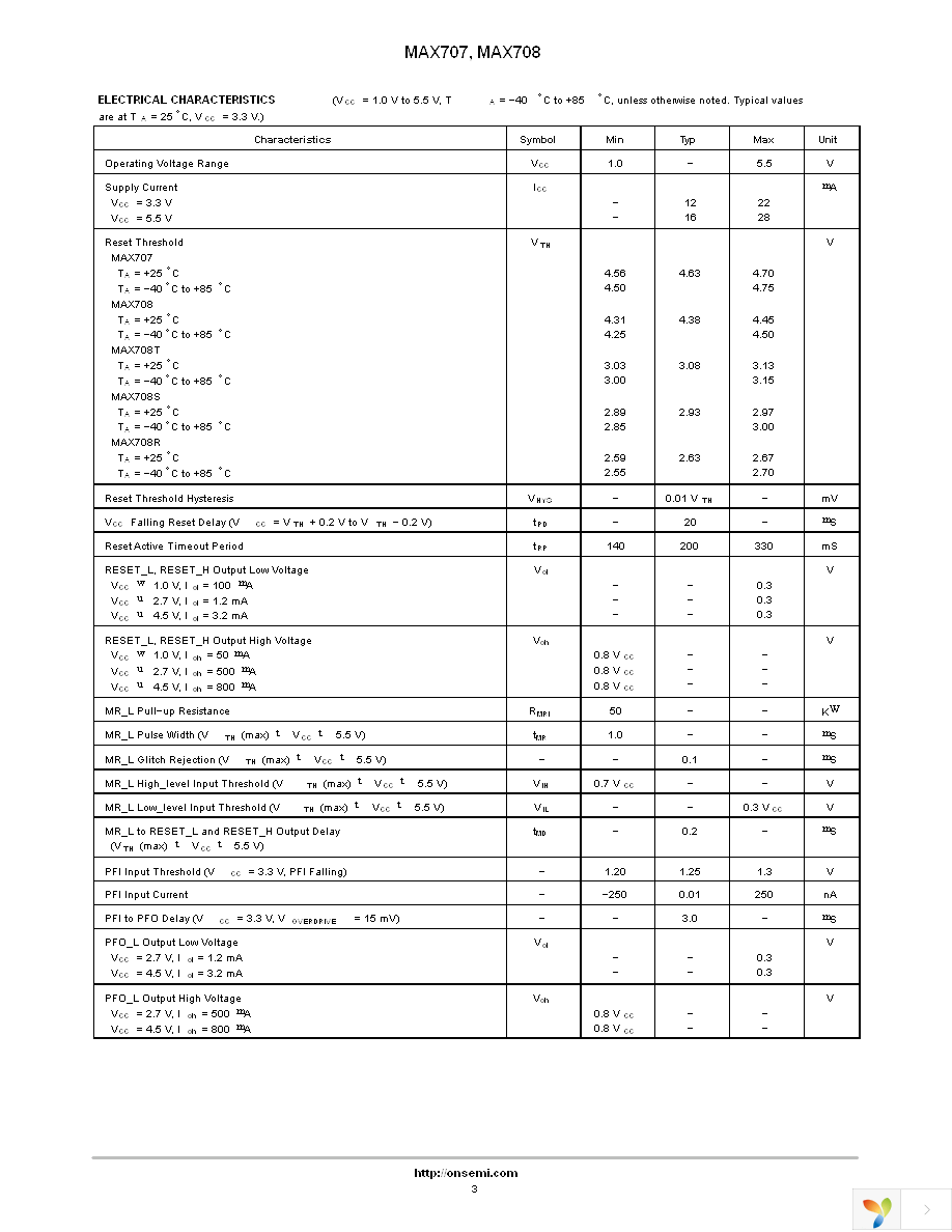 MAX708SESA-TG Page 3