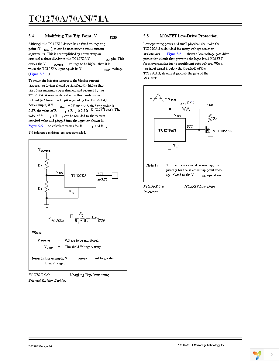 TC1270ALVRCTR Page 26