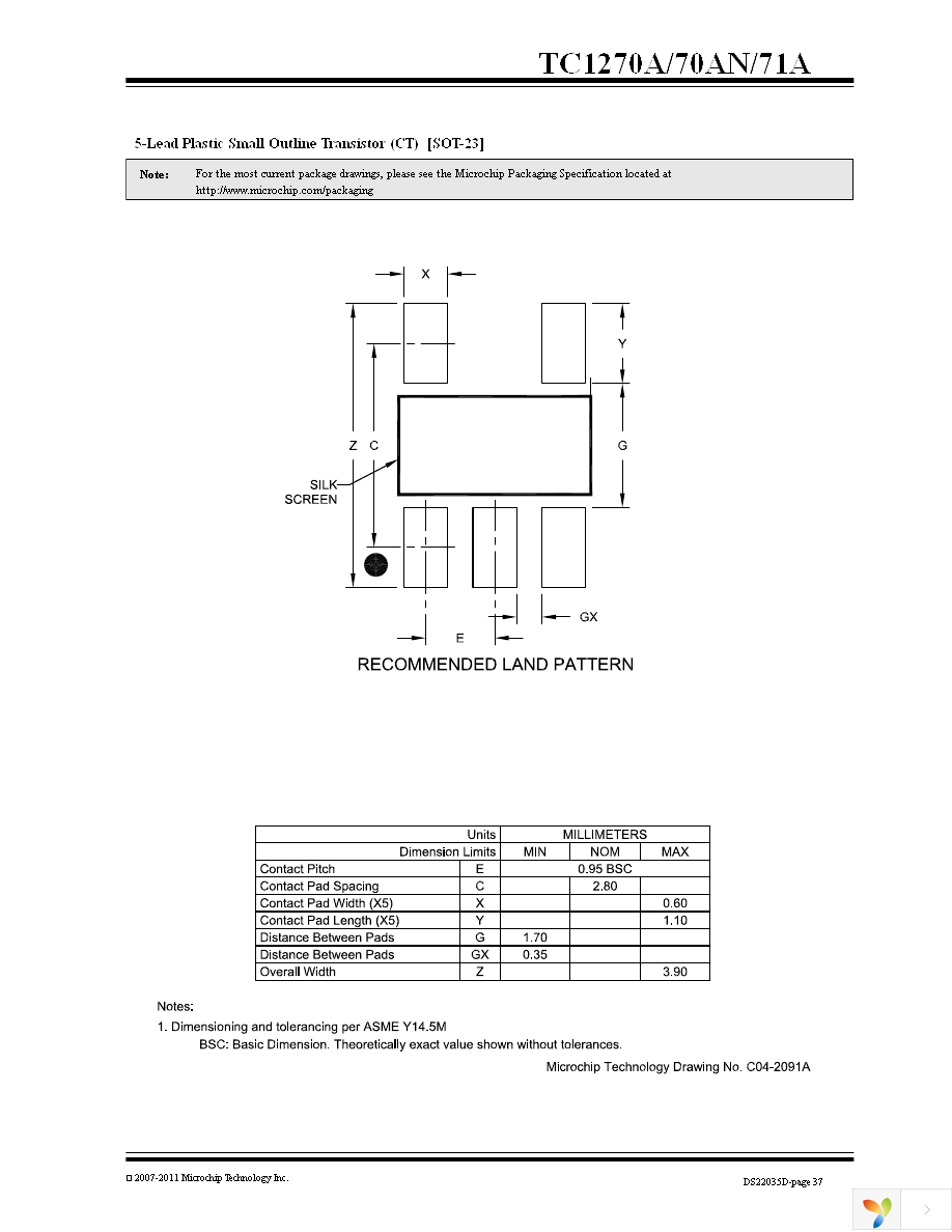 TC1270ALVRCTR Page 37