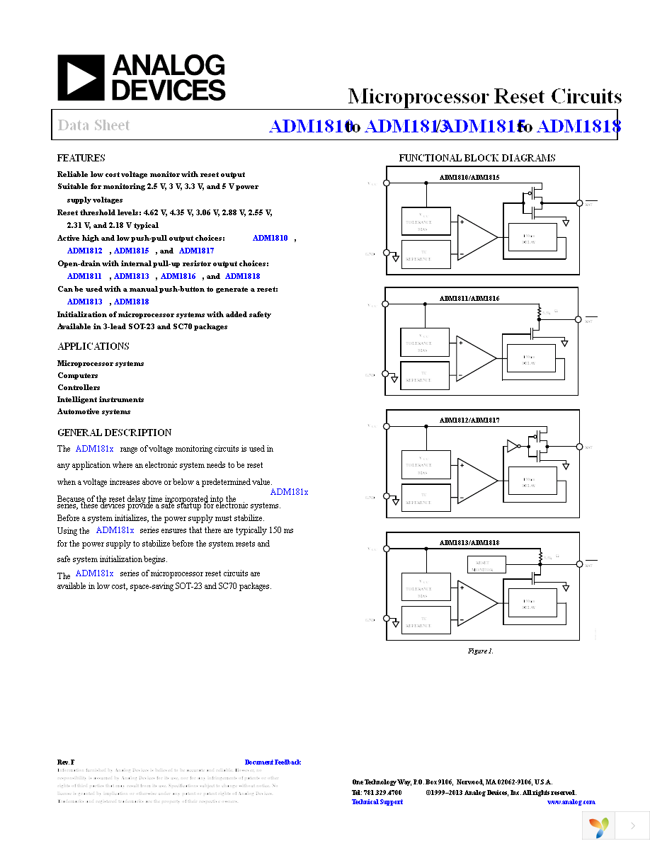 ADM1817-R22ARTZ-R7 Page 1