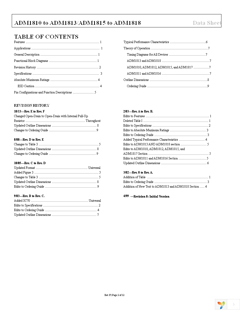 ADM1817-R22ARTZ-R7 Page 2