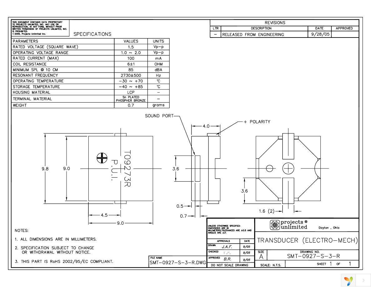 SMT-0927-S-3-R Page 1