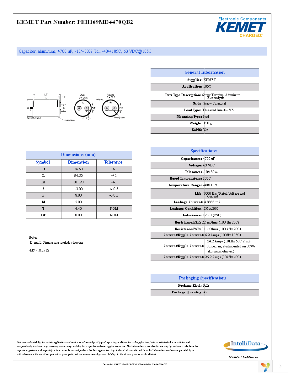 PEH169MD4470QB2 Page 1