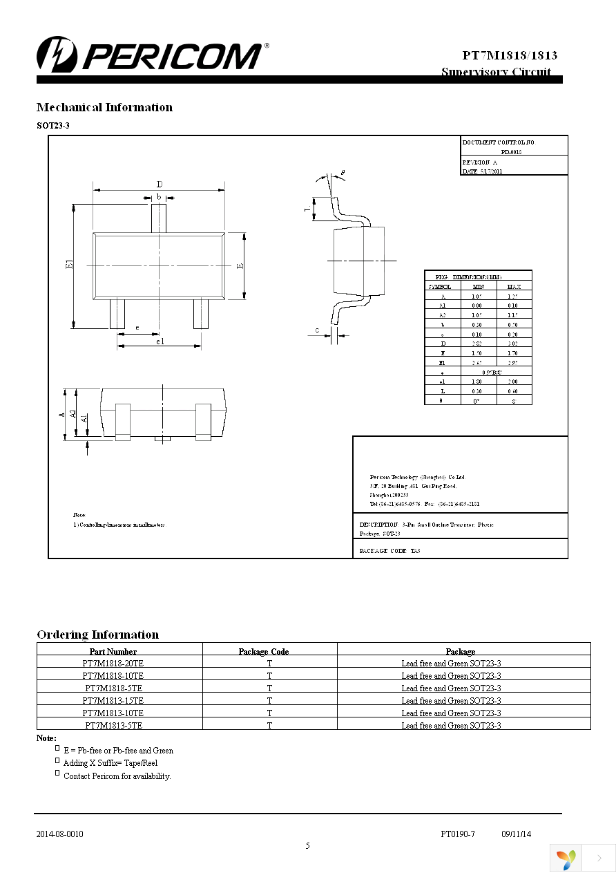 PT7M1818-5TEX Page 5