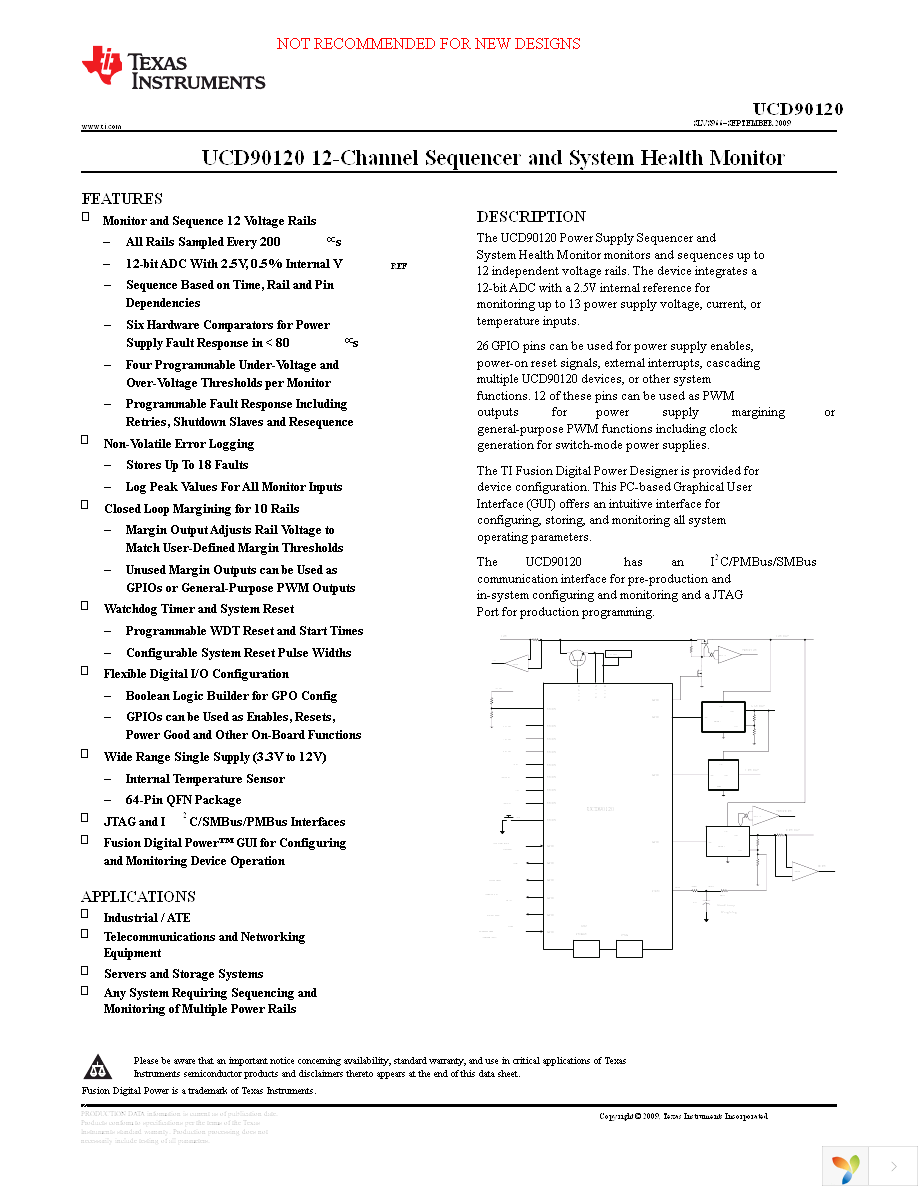 UCD90120RGCT Page 1