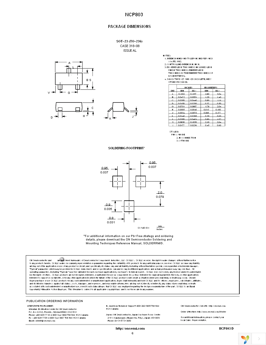 NCP803SN293T3G Page 6