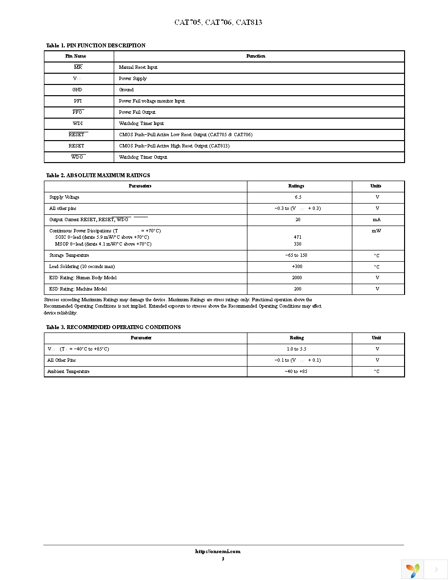 CAT706SVI-GT3 Page 3