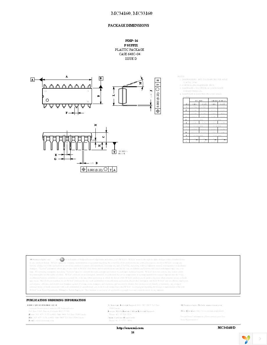 MC34160DWR2G Page 10