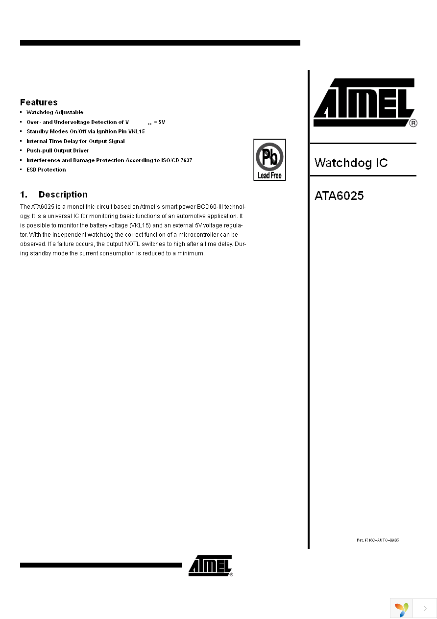 ATA6025-TAQ Page 1