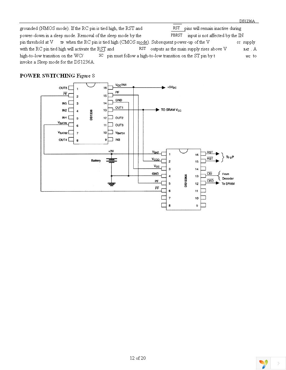 DS1236A-5+ Page 12