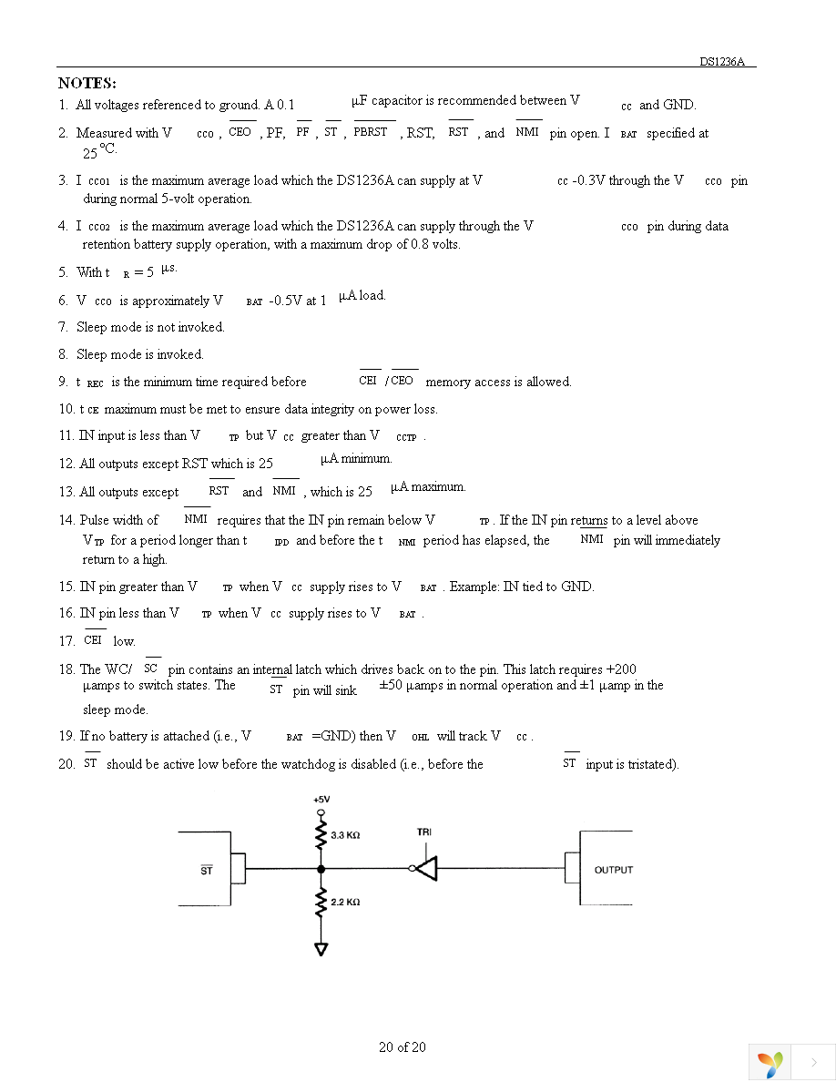 DS1236A-5+ Page 20