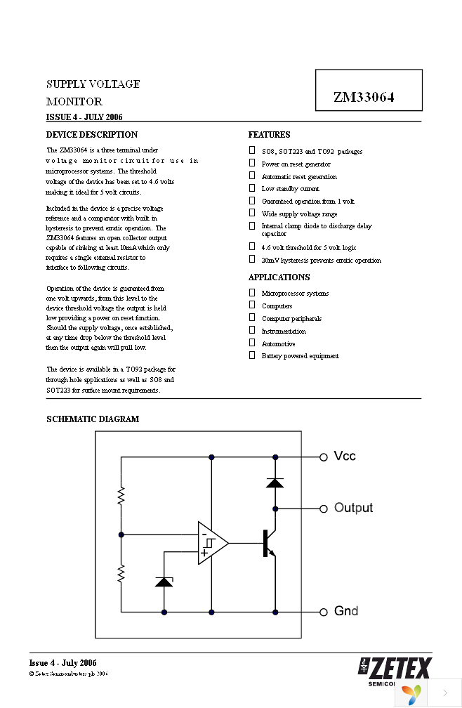 ZM33064N8TA Page 1