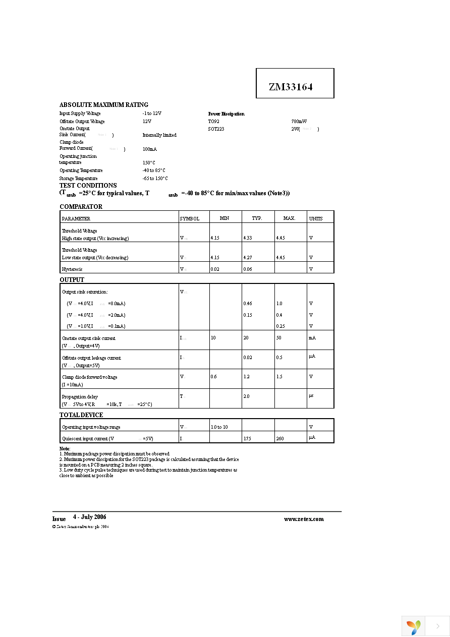 ZM33164CL Page 2