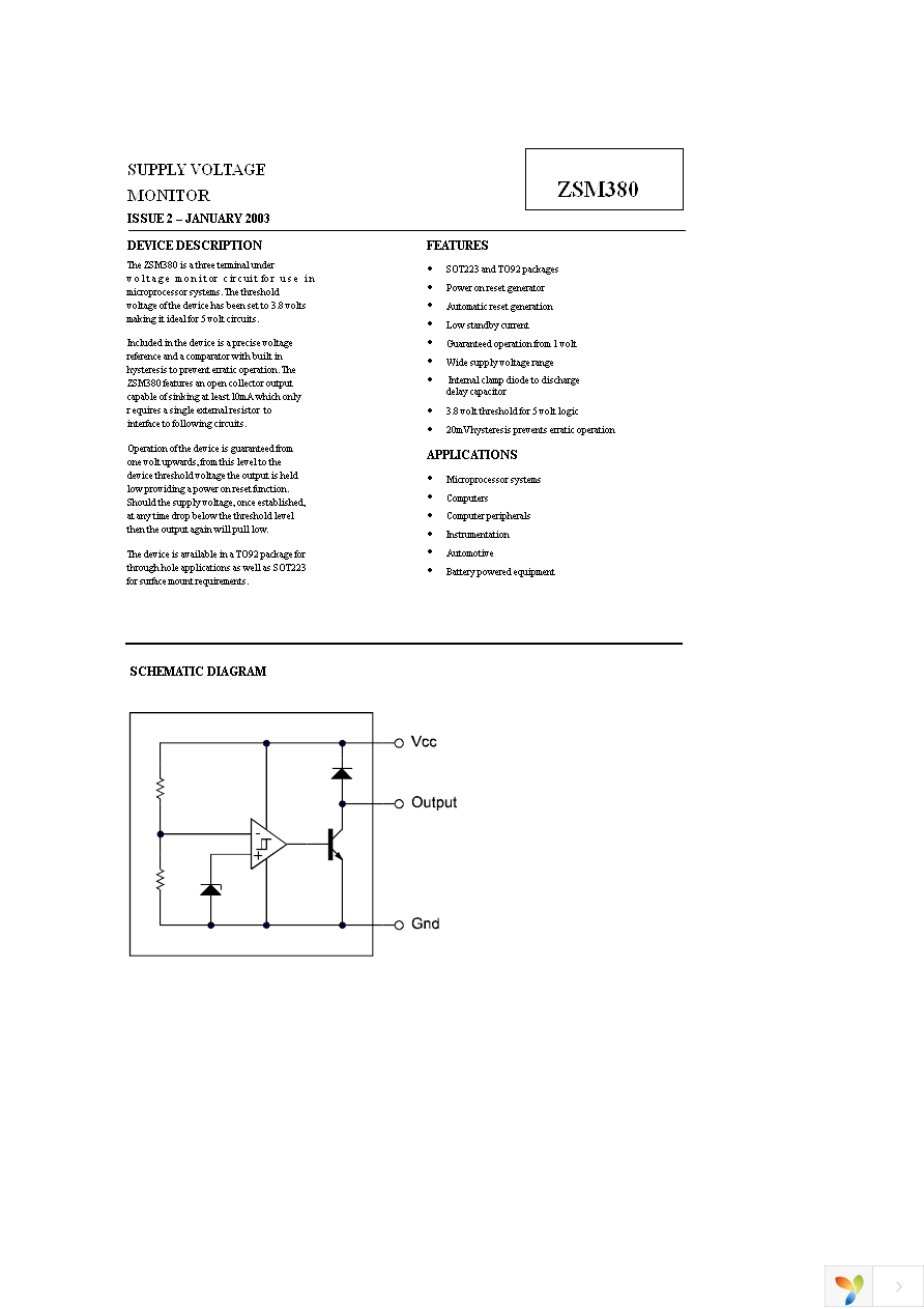 ZSM380GTC Page 1