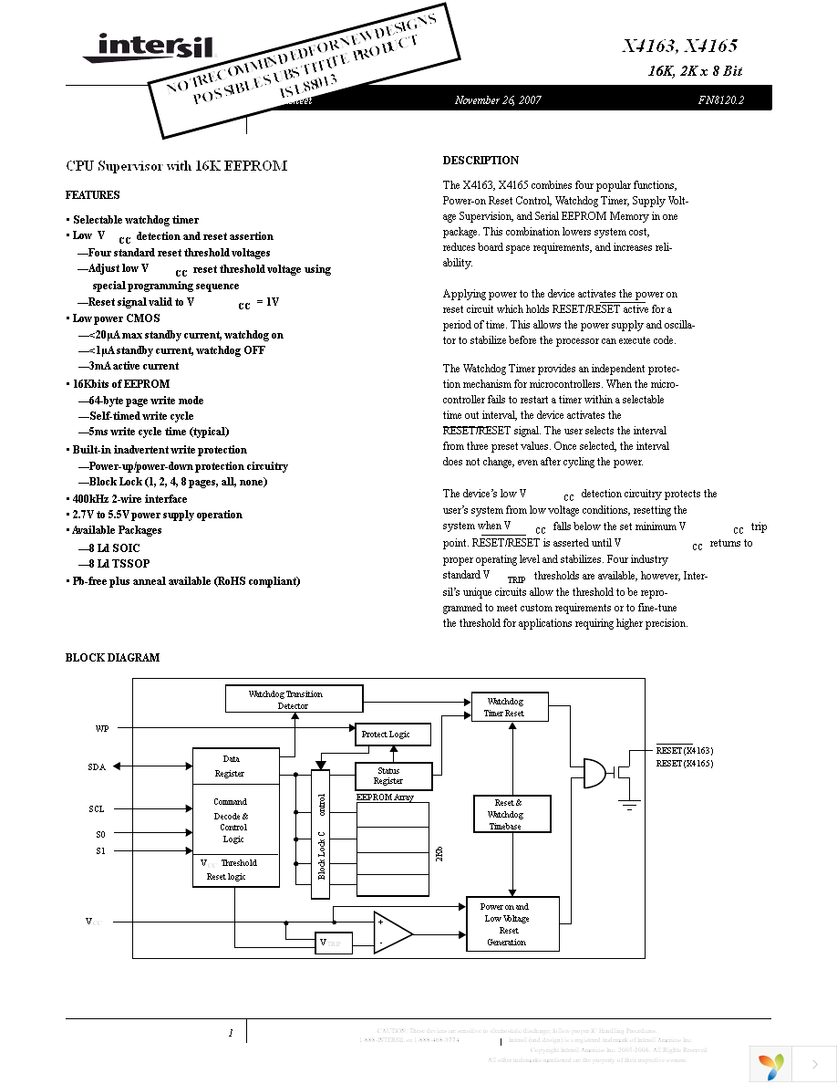 X4163S8 Page 1