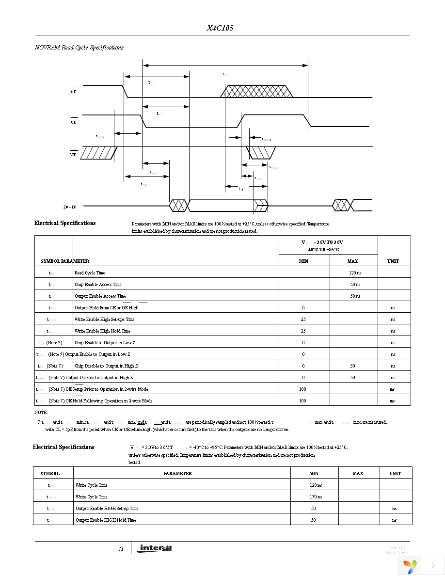 X4C105V20 Page 11