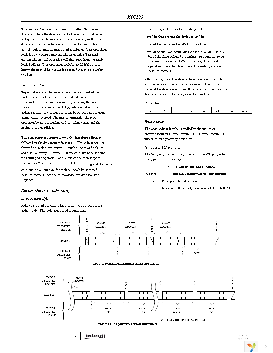 X4C105V20 Page 7