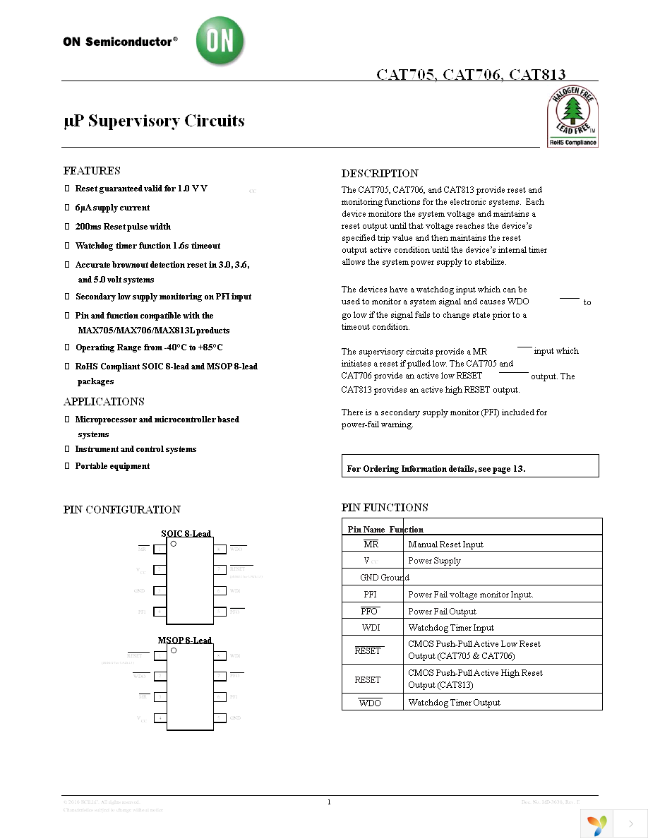 CAT813TZI-GT3 Page 1