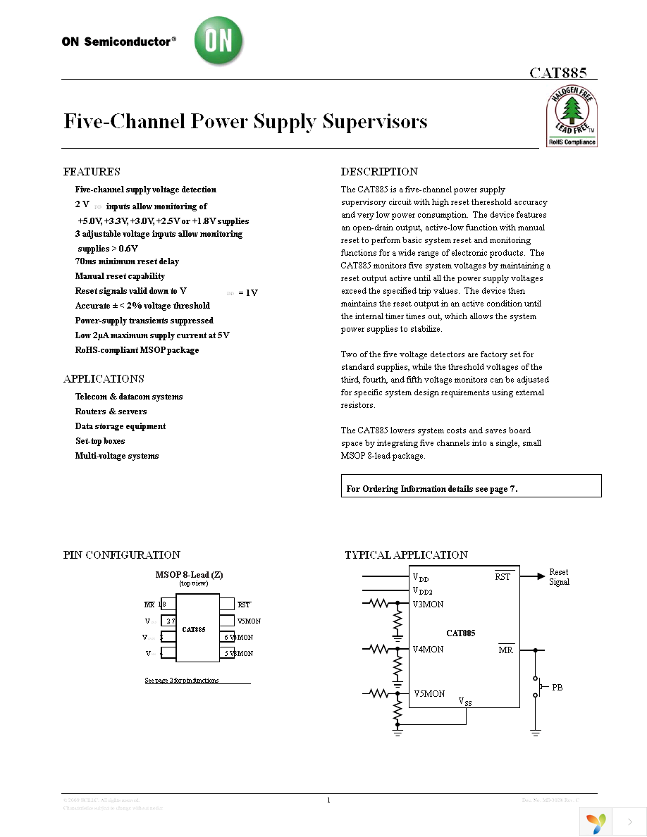 CAT885ZI-SA-GT3 Page 1