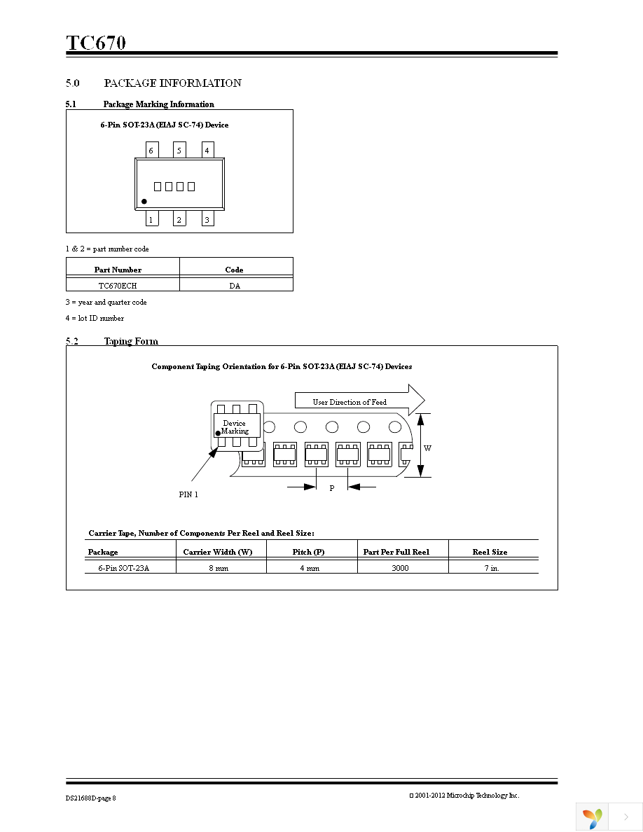 TC670ECHTR Page 8