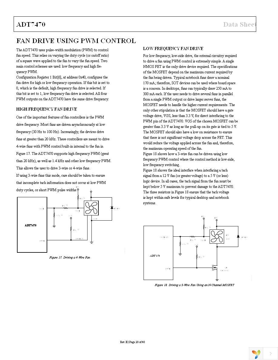 ADT7470ARQZ-REEL7 Page 20