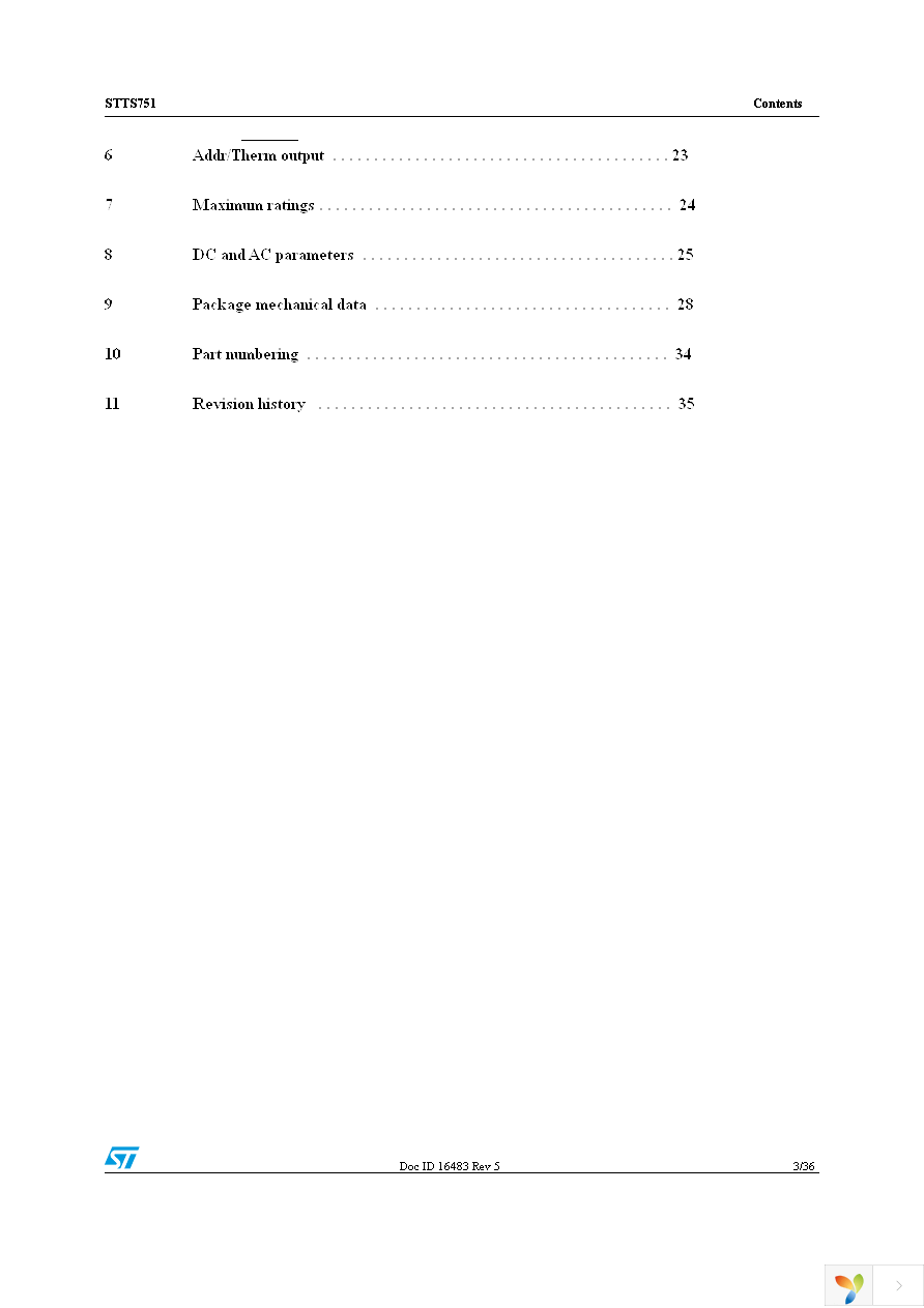 STTS751-0WB3F Page 3