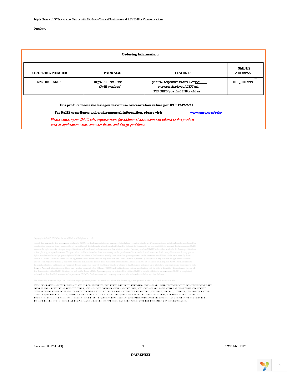 EMC1187-1-AIA-TR Page 2