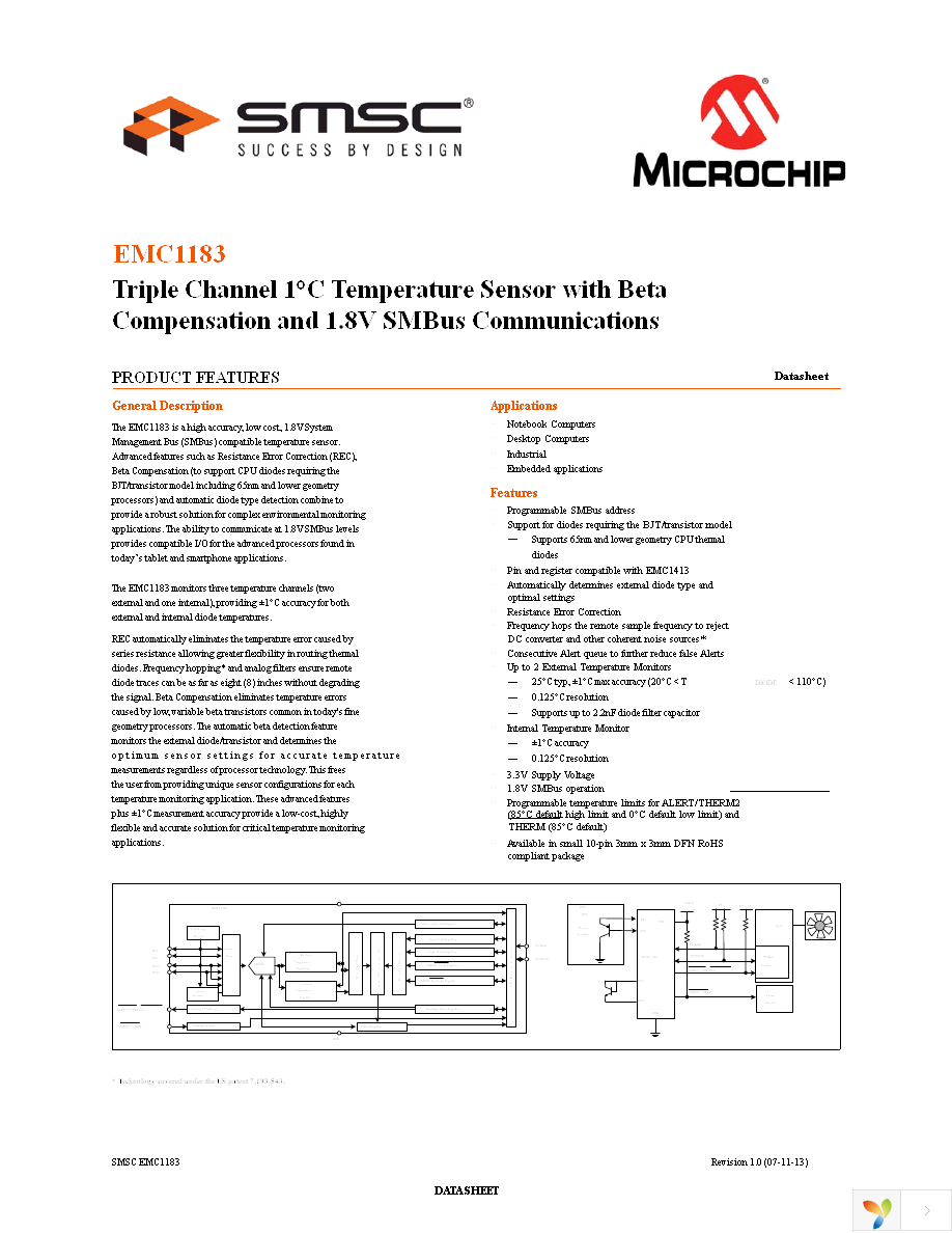 EMC1183-A-AIA-TR Page 1