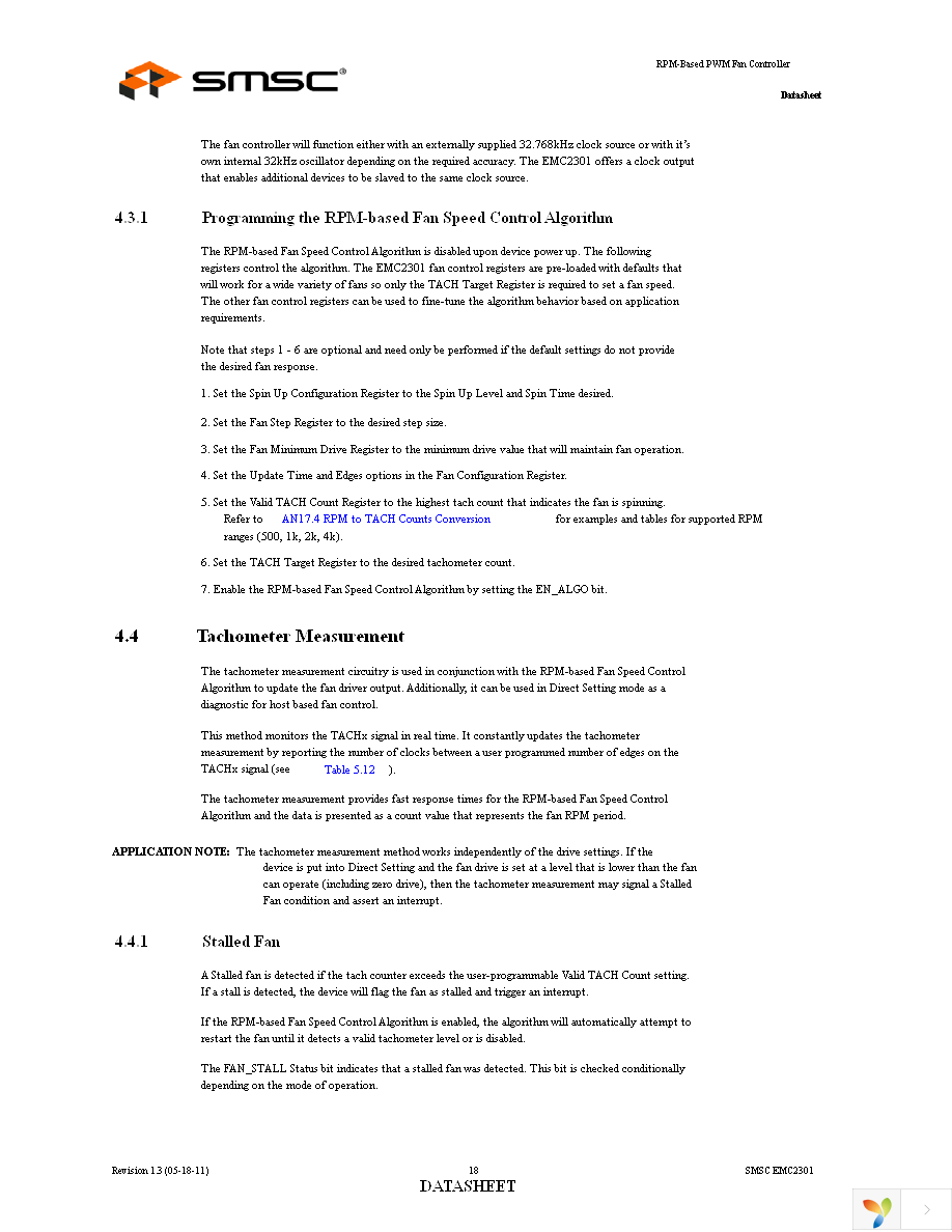 EMC2301-1-ACZL-TR Page 18