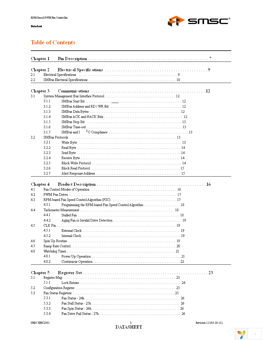 EMC2301-1-ACZL-TR Page 3