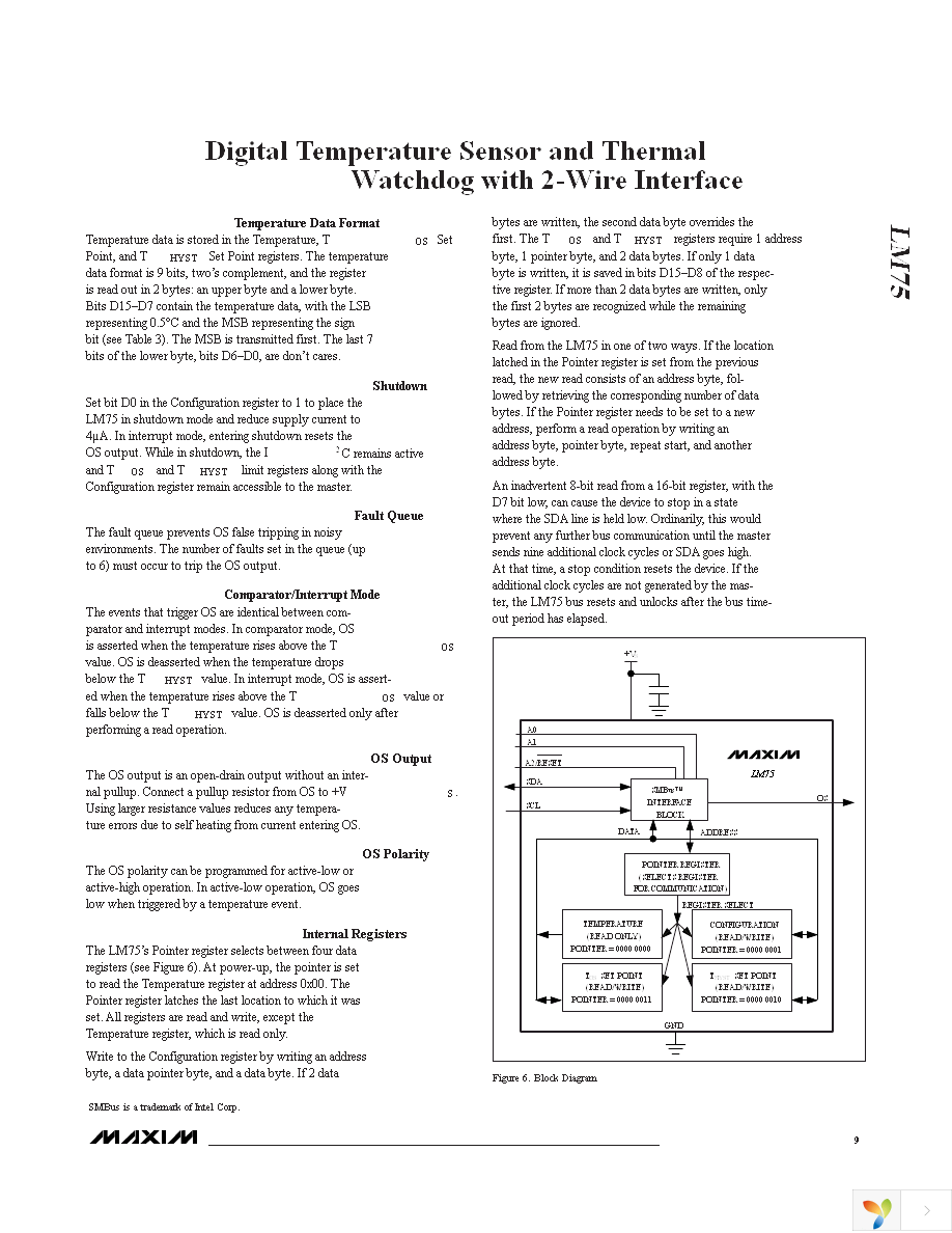 LM75BIM-5+ Page 9