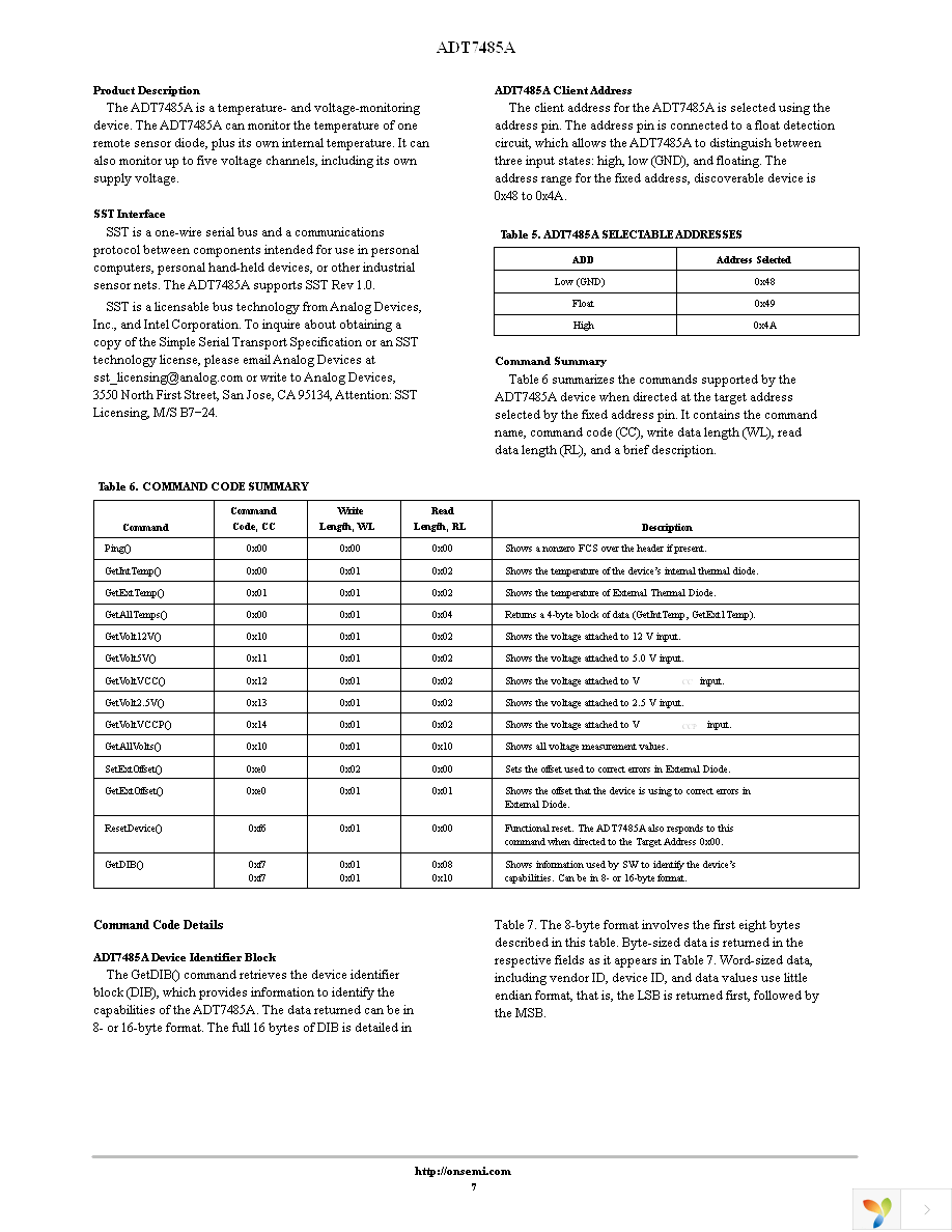 ADT7485AARMZ-R Page 7