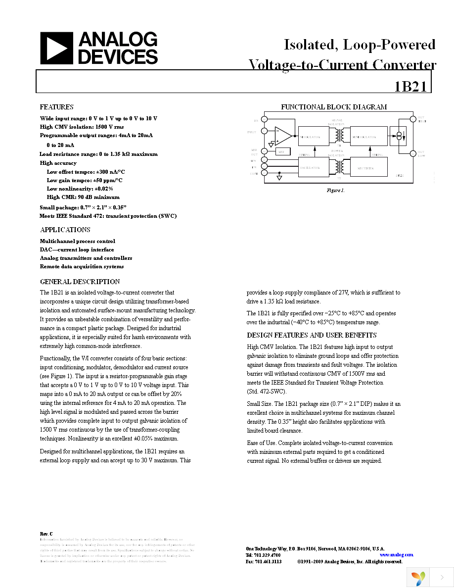 1B21AN Page 1