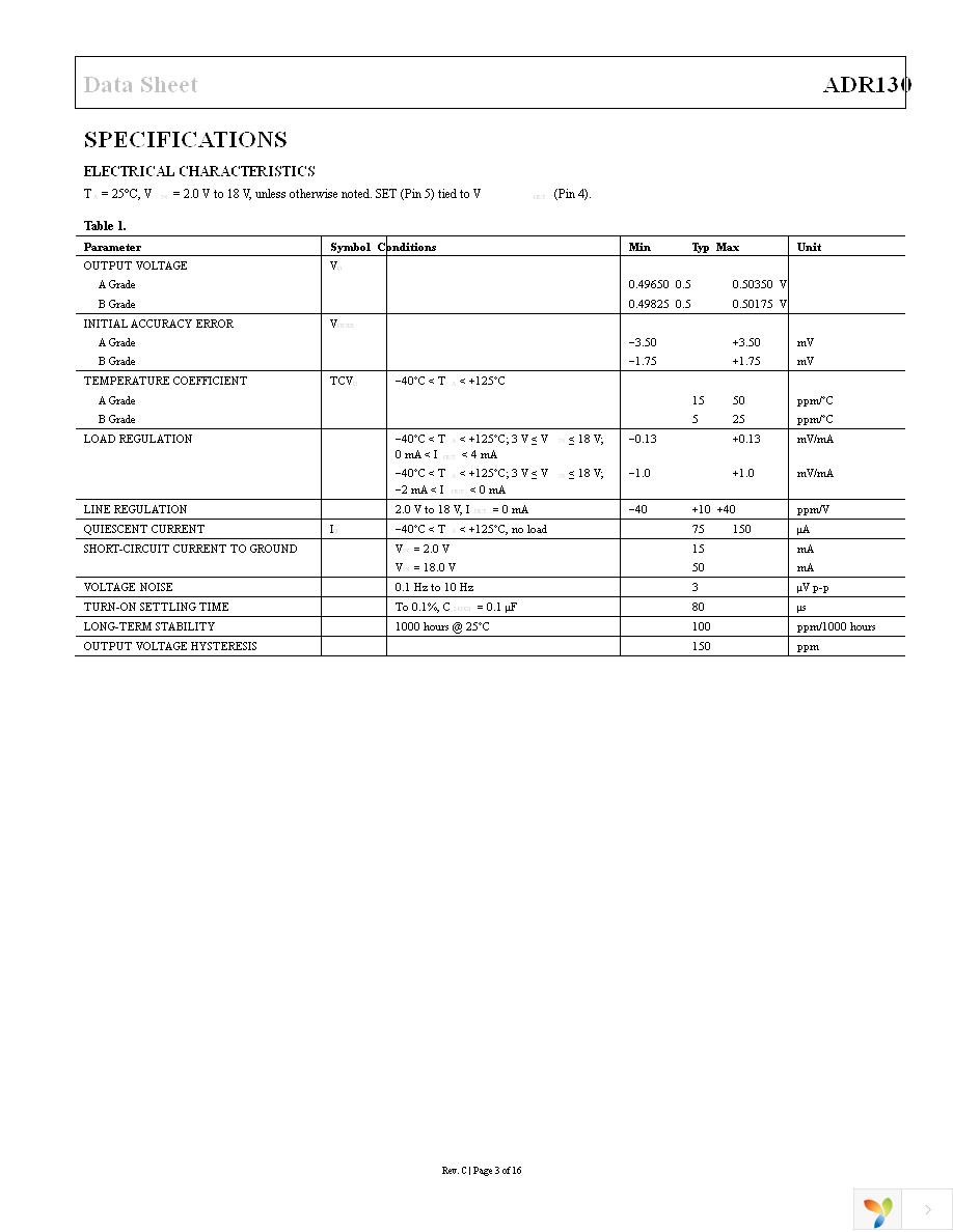 ADR130AUJZ-REEL7 Page 3