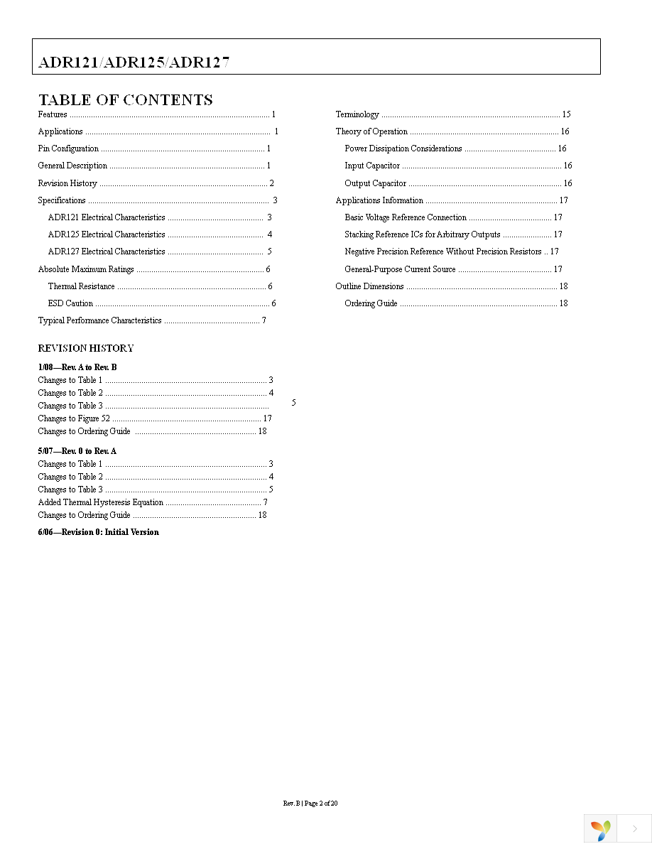 ADR127BUJZ-REEL7 Page 2