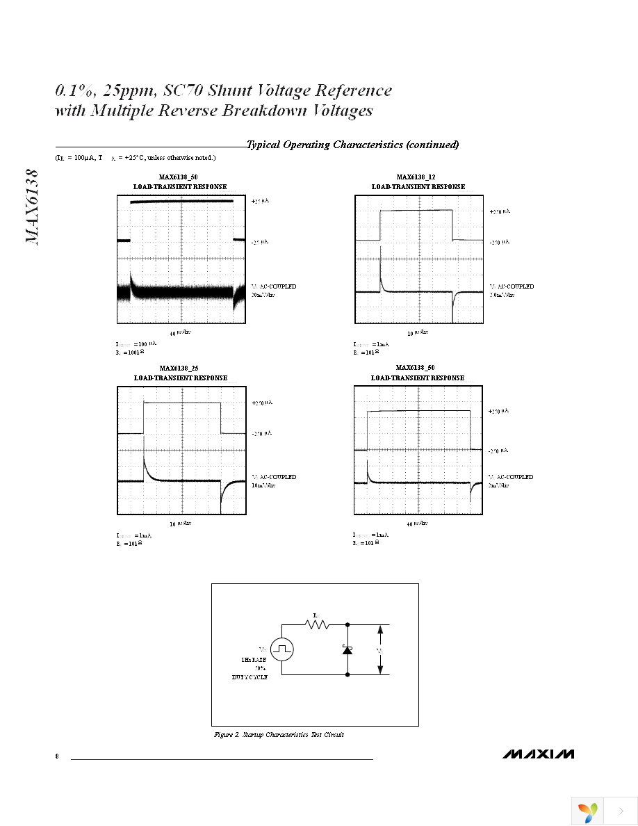 MAX6138AEXR50+T Page 8