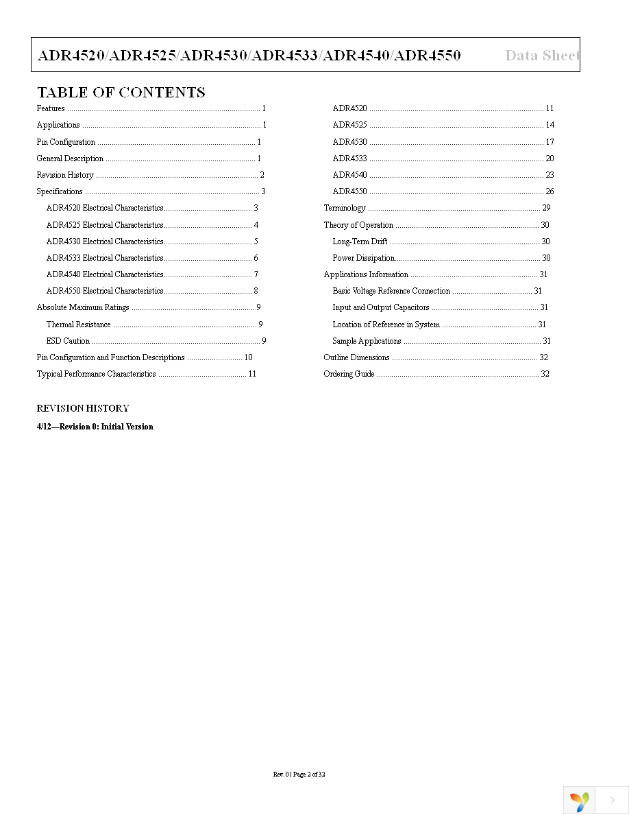 ADR4533BRZ Page 2