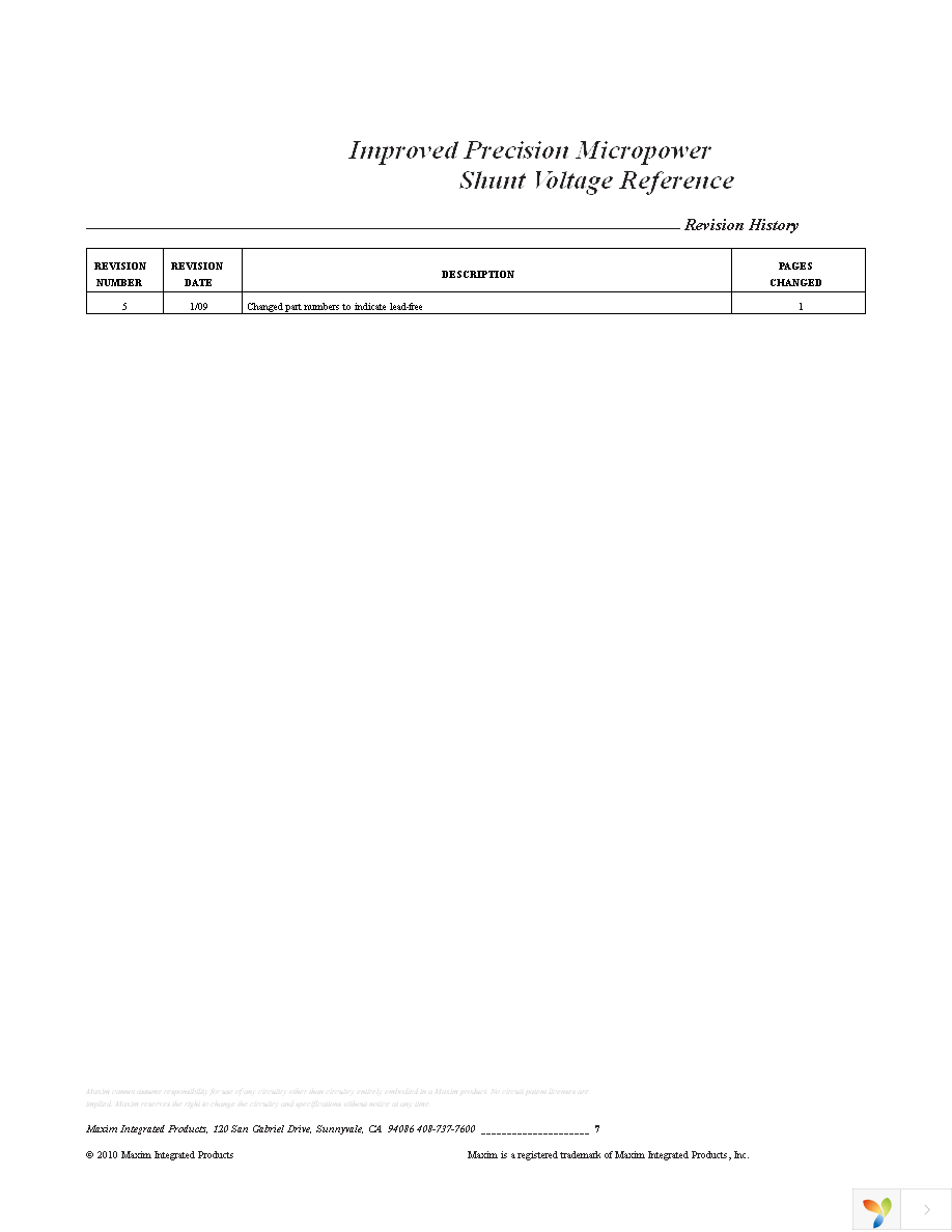 LM4041BIX3-1.2+T Page 7