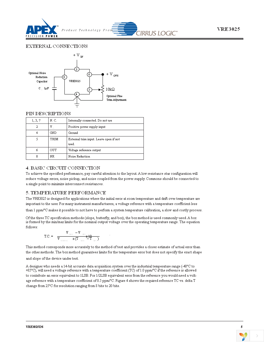 VRE3025JS Page 5