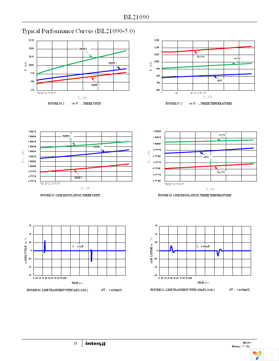 ISL21090BFB825Z-TK Page 12