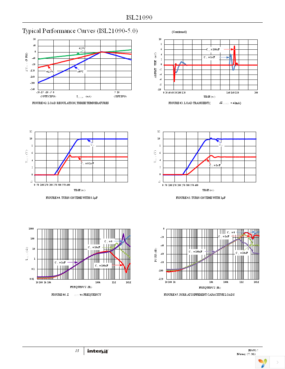 ISL21090BFB825Z-TK Page 13